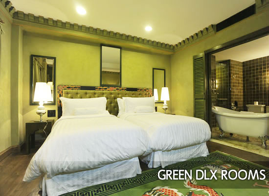 druk-hotel-deluxe-greenbedroom